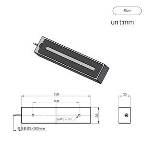 <span class=keywords><strong>12v</strong></span> 24vDc電磁力50-70Kg長方形保持電磁磁石 - Product Image 5