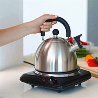 1500W Cuisine Petit Appareil Mini Brûleur Unique Portable Table Top Faible Consommation Électrique Plaque Chauffante Poêles pour La Cuisine À Domicile