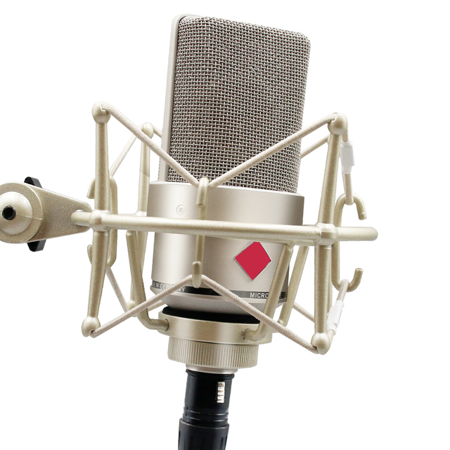 Professional 103 Large Diaphragm Super Cardioid Condenser Microphone Recording Live Singing Vocal Mic for Sing Record