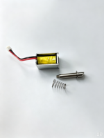 Mini Solenoide Lineal de Tipo Tira RC-0420 DC3V DC6V de Ciclo de Trabajo Intermitente, Solenoide de Marco Abierto para Cerradura Electrónica