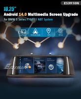 Radio Inteligente ES3910N con Android Auto para BMW Serie 5 F10 F11 2013-2016 con Reproductor Multimedia NBT, Navegación y Carplay