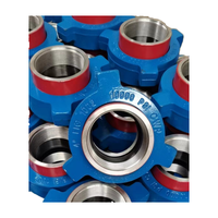 Conector de Tubería de Acero al Carbono de Alta Presión, Marca FMC Weco BOKAI, Unión de Martillo Hembra, Rosca NPT, Forjado, Pulido, para Petróleo y Gas