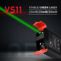 VINTOOL VS11-V20 20mW Red Laser Green Laser Optical Fiber Visual Fault Locator Tool for Network Fiber Optic Equipment