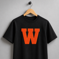 T-shirt réfléchissant personnalisé pour homme, coupe classique, manches courtes, qui brille dans le noir