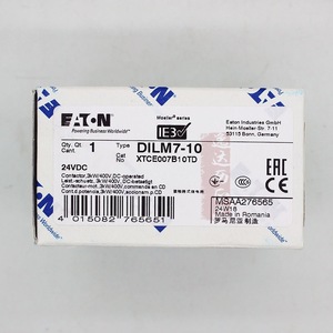 Contactor Eaton DILM7-10 24VDC para Montaje en Riel DIN, 3P 10A, Uso Industrial - Product Image 4
