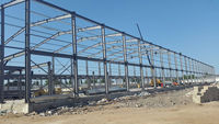 Estructura de Acero Desmontable Ligera de Bajo Costo, Fabricación de Almacenes, Edificio Prefabricado, Taller, Cobertizo en Venta