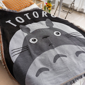 Giải trí dệt kim chủ đề Chăn ăn trưa phá vỡ chăn nhỏ dễ thương phim hoạt hình bao gồm chăn lười biếng sofa khăn tấm thảm - Product Image 2