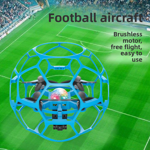 Mới sáu trục bóng đá bay không người lái không chổi than 4 kênh nhựa trẻ em giảng dạy chuyên dụng cạnh tranh Máy bay điều khiển từ xa - Product Image 2