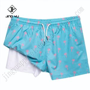 Shorts de surf et de bain pour hommes à séchage rapide, extensibles dans 4 directions, personnalisables en gros avec logo sur mesure - Product Image 4