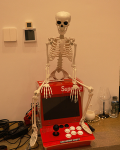 할로윈 해골 시뮬레이션 인간 해골 유령의 집 파티 장식 소품 공포 해골 - Product Image 3