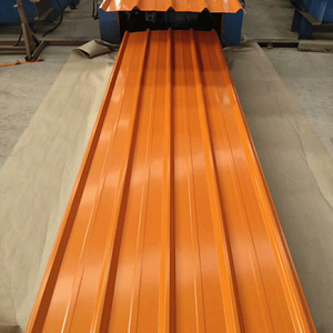 Revêtement de toiture en carton ondulé PPGI bleu 0.4*1000mm couleur tôle ondulée services de traitement personnalisés coupe soudage pliage - Product Image 3