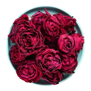 天然保健草本花蕾茶干罗莎 “深红荣耀” 大花玫瑰茶单包