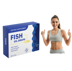 น้ำมันปลาบริสุทธิ์สูตรเฉพาะโรงงาน ราคาดีที่สุด พร้อมโอเมก้า <span class=keywords><strong>3</strong></span> DHA EPA อาหารเสริมเพื่อสุขภาพ น้ำมันปลาแบบหยดสำหรับขาย - Product Image 1