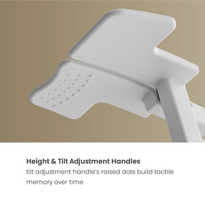 ホームオフィスモバイルサイドデスク高さ調整可能ガススプリングラップトップテーブルベッドソファ病院用コンピュータデスクホイール付きチルトデスクトップ - Product Image 5