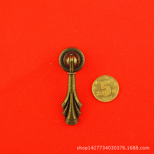 Tirador de Muebles en Forma de Tulipán de 57 mm, Tirador de Cajón de Aleación de Zinc, Estilo Tradicional, Duradero - Product Image 4