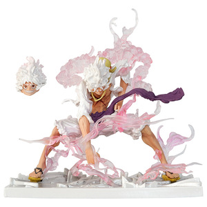 2025ใหม่หุ่นอะนิเมะคุณภาพสูงมาใหม่ Monkey D. Luffy Nika Gear 5 2หัวเปลี่ยนโมเดลสำหรับของสะสม - Product Image 1
