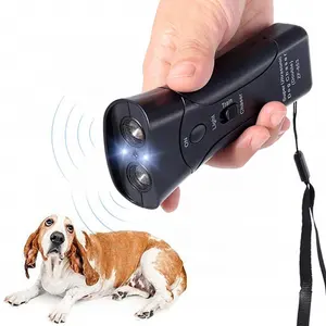 Электронный Отпугиватель собак, светодиодное ультразвуковое устройство против лая