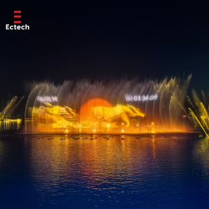 โปรเจคเตอร์แสงเลเซอร์ระยะไกล 10 กม. IP65 RGB สีสันสดใส ควบคุมด้วย DMX512 สำหรับโฆษณากลางแจ้ง ระบบแสดงแสงเลเซอร์เคลื่อนไหว - Product Image 4