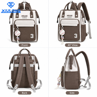 Sac à langer portable léger multi-compartiments avec poignée supérieure pour maman, idéal pour les voyages quotidiens - Vente en gros