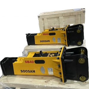 Martillo hidráulico SB 40 Tipo de caja Nueva condición para excavadoras de 4-7 toneladas Cargadora Bobcat con motor Cincel Core Componentes - Product Image 6