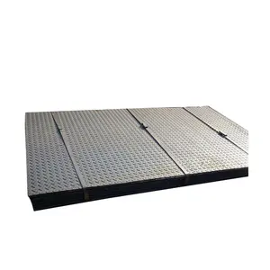 High Quality Q235 MS Diamond Steel Sheet Low Carbon Hot Rolled Chequered Iron with Unique Diamond Pattern Lattice Design