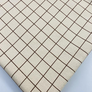 Tela a cuadros de franela de otoño e invierno, tejido liso tejido de algodón puro cepillado para ropa de hogar y camisa de estilo de sarga de juguete - Product Image 2
