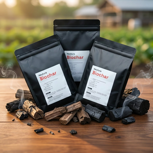 Neutura Biochar Améliorant de Sol Granulaire Engrais Biologique à Libération Lente Charbon Actif 100% Pur Fabriqué à Jakarta - Product Image 6