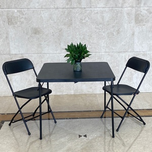 Conjunto <span class=keywords><strong>de</strong></span> <span class=keywords><strong>Mesa</strong></span> <span class=keywords><strong>y</strong></span> Silla Plegable Resistente a los Rayos UV, Crea una Experiencia <span class=keywords><strong>de</strong></span> Ocio Conveniente <span class=keywords><strong>para</strong></span> <span class=keywords><strong>Juegos</strong></span> <span class=keywords><strong>de</strong></span> <span class=keywords><strong>Mesa</strong></span> en el Patio <span class=keywords><strong>y</strong></span> Reuniones Informales - Product Image 1