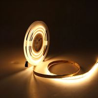 Bande LED COB 24V WS2811 IC à effet d'eau courante, 360 LED/m, 10mm, DC24V, flexible, adressable, effet course de chevaux, ruban linéaire