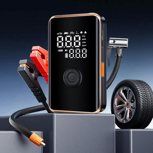 Inflador de Neumáticos Inalámbrico Portátil de 12V, Arrancador de Coches con Pantalla Digital, Carcasa de ABS Recargable, Cilindro Único, Cable de Alimentación de 3m, 30cm - Product Image 2