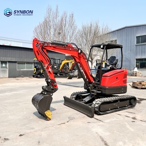 <span class=keywords><strong>Mini</strong></span>-excavatrice sur chenilles ultra-compacte, <span class=keywords><strong>dimensions</strong></span> 3555x1300x2330 mm, pour applications en espaces étroits - Product Image 4