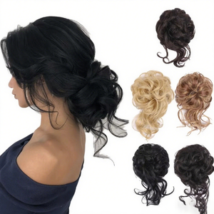 Accessoires de cheveux de mariée européens et américains, chignon, <span class=keywords><strong>donut</strong></span> pour cheveux - Product Image 1