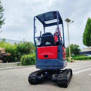 콤팩트 크롤러 굴삭기 디젤 엔진 미니 굴착기(1년 보증) 농장 정원 건설용 - Product Image 5