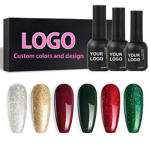 <span class=keywords><strong>Vernis</strong></span> à ongles d'hiver à haute teneur en pigments colorés Soak Off Vibrant Hema Free Christmas Series Colors Gel - Product Image 5