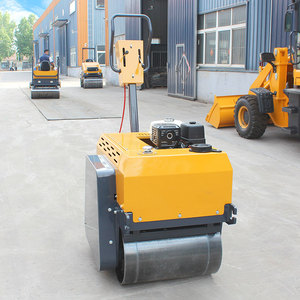 Factory Price 500kg Mini Asphalt Road <strong>Roller</strong> Gasoline Engine Small Road <strong>Roller</strong> Road Compactor - Product Image 2