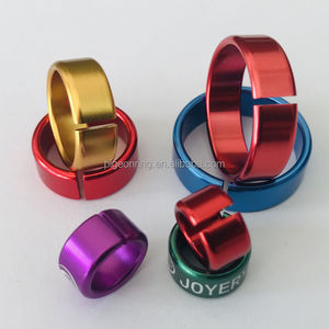 Fabriek Directe Verkoop Van Hoge Kwaliteit Vogel Banding Rinkelen Open Aluminium Vogel Ringen Split Blanco Vogelpoot Bandjes Duiven Ringen - Product Image 3