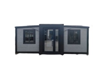 Casa pequeña prefabricada de lujo Nuevo estilo Contenedor extensible Living Home Villa con 2 dormitorios para uso en apartamentos o hoteles
