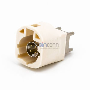 Разъем HSD, прямой, 4-контактный, для монтажа на печатную плату - Product Image 2