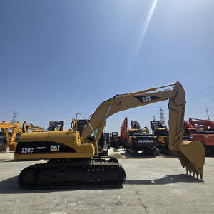 Alta calidad para CAT 320C 20ton Peso operativo Excavadora sobre orugas Precio bajo con componentes principales Motor Caja de cambios Bomba de motor de engranaje - Product Image 3
