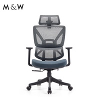 M & W Fauteuil ergonomique en maille pivotant à dossier haut Foshan du fabricant Executive Office