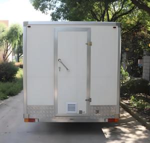 Ensemble complet d'équipements de cuisine pour <span class=keywords><strong>camion</strong></span> de restauration en acier inoxydable avec plaque chauffante, friteuse et réfrigérateur sous comptoir pour construction sur mesure - Product Image 2