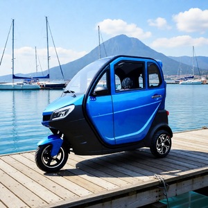 Triciclo Eléctrico con Batería de Litio de 60V 45Ah, Totalmente Cerrado, Alcance de 30-50 km/h, Capacidad de Carga de 200-300 kg - Product Image 1