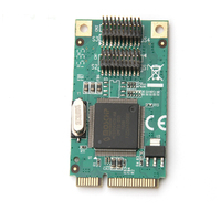 Tarjeta de serie RS232 Mini PCIe PCI Express, 4 puertos, con controlador MCS9904