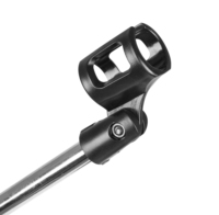 Support de microphone professionnel en métal de qualité supérieure pour scène, accessoires d'instruments de musique, prix de gros bon marché, robuste, argenté
