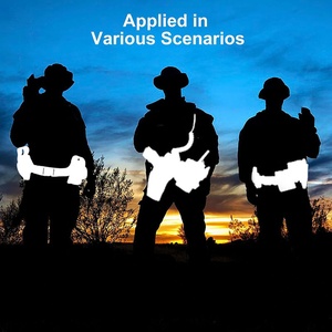 Equipo modular de moda Cinturón táctico de utilidad de seguridad con componentes Bolsas Funda para caza de seguridad - Product Image 6