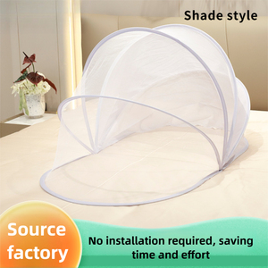 Moustiquaire pliable robuste anti-affaissement à mailles fines et quatre tubes de support pour <span class=keywords><strong>lit</strong></span> bébé et usage commercial |   Directement de l'usine - Product Image 6