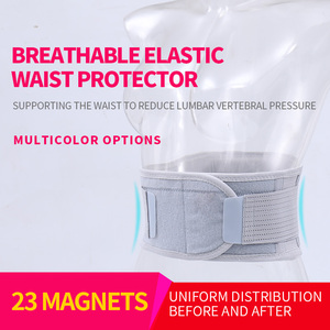 New điều trị từ tính nylon cotton đàn hồi eo hỗ trợ vành đai cho cột sống chăm sóc thắt lưng hỗ trợ-Y Tế cấp điều chỉnh thể thao - Product Image 2