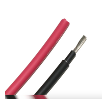 Cable de Alimentación de CC para Panel Solar Fotovoltaico Industrial de Alto Voltaje 1kV IP65, Aislado XLPO, Cobre Estañado, Directo de Fábrica