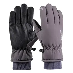 Gants de ski d'hiver de haute qualité Soccer Max Pro, épaissis, imperméables, protection contre le froid, doublure chaude, jacquard, logo personnalisé ABS - Product Image 5