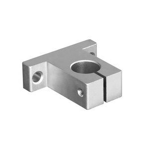 עיבוד cnc מותאם אישית של בלוק מהדק חוט בצורת סגסוגת אלומיניום - Product Image 1